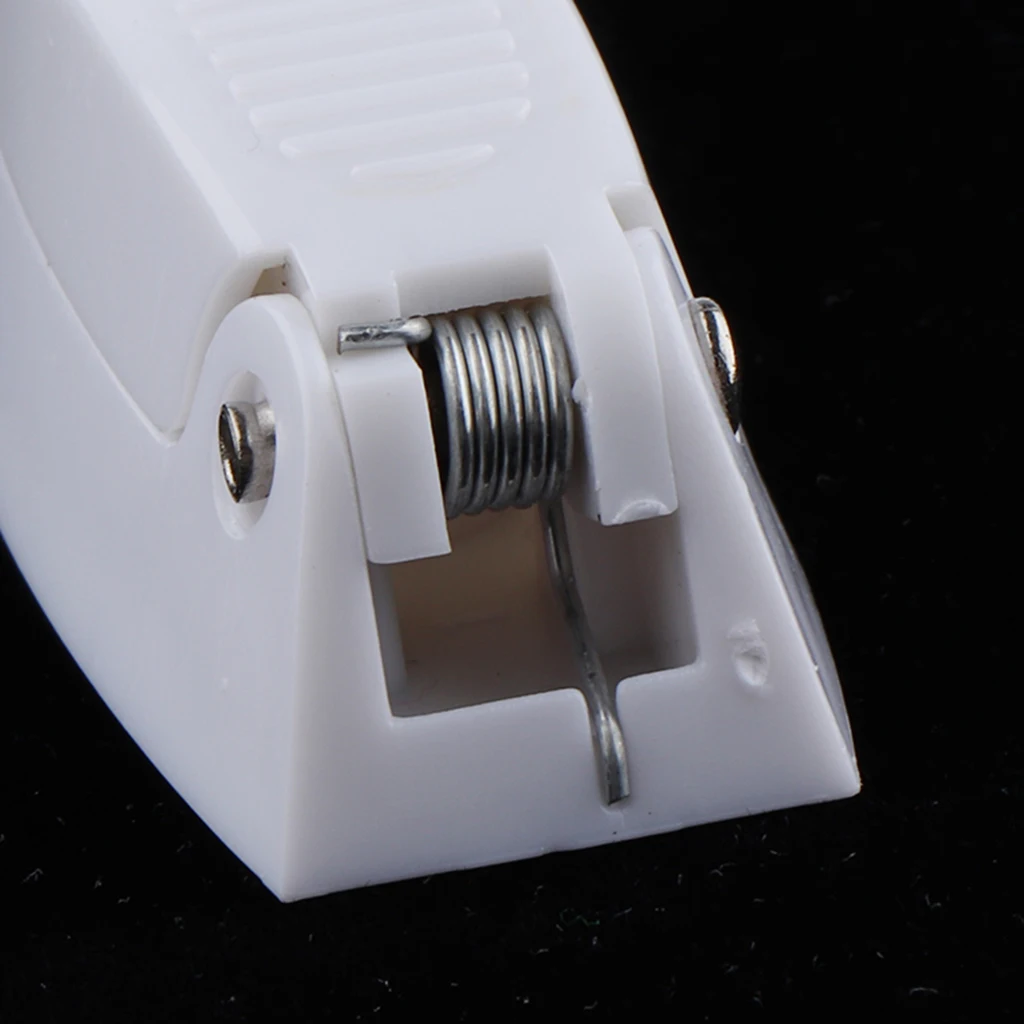 

White RV Plastic Baggage Door Catch Holder Motorhome Camper Trailer Travel Latch