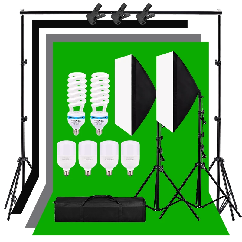 Фон для фотосъемки с изображением рамки Поддержка софтбокс светильник ing