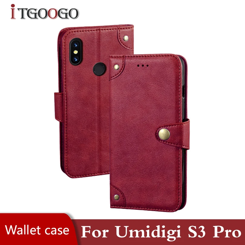 Флип чехол для телефона Umidigi S3 Pro Кожаная Обложка книг противоударный Магнитный