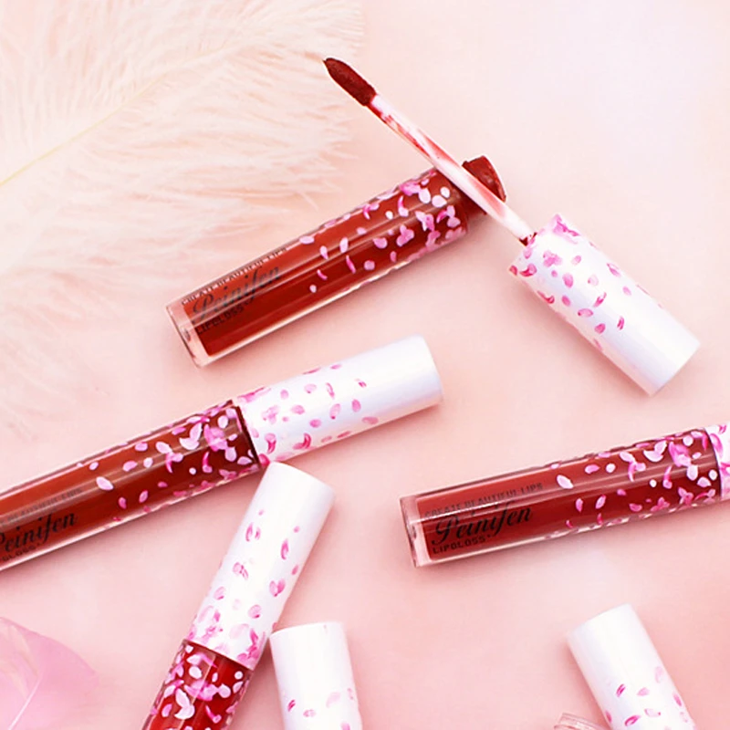 Натуральный блеск для губ Профессиональный стойкий гладкий глянцевый Жидкий