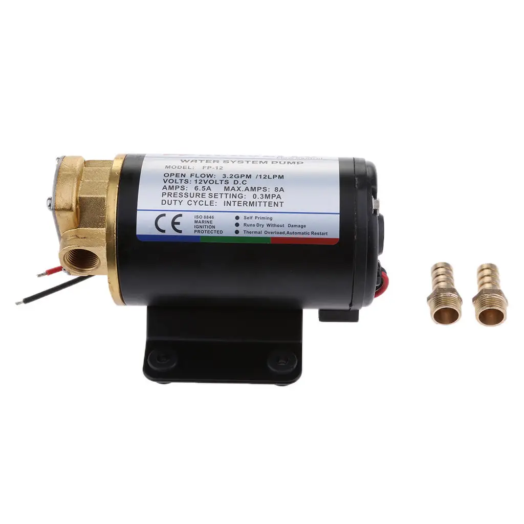 

Heavy Duty 12V Bio Oil Fuel Gear Transfer Pump - Self-Priming