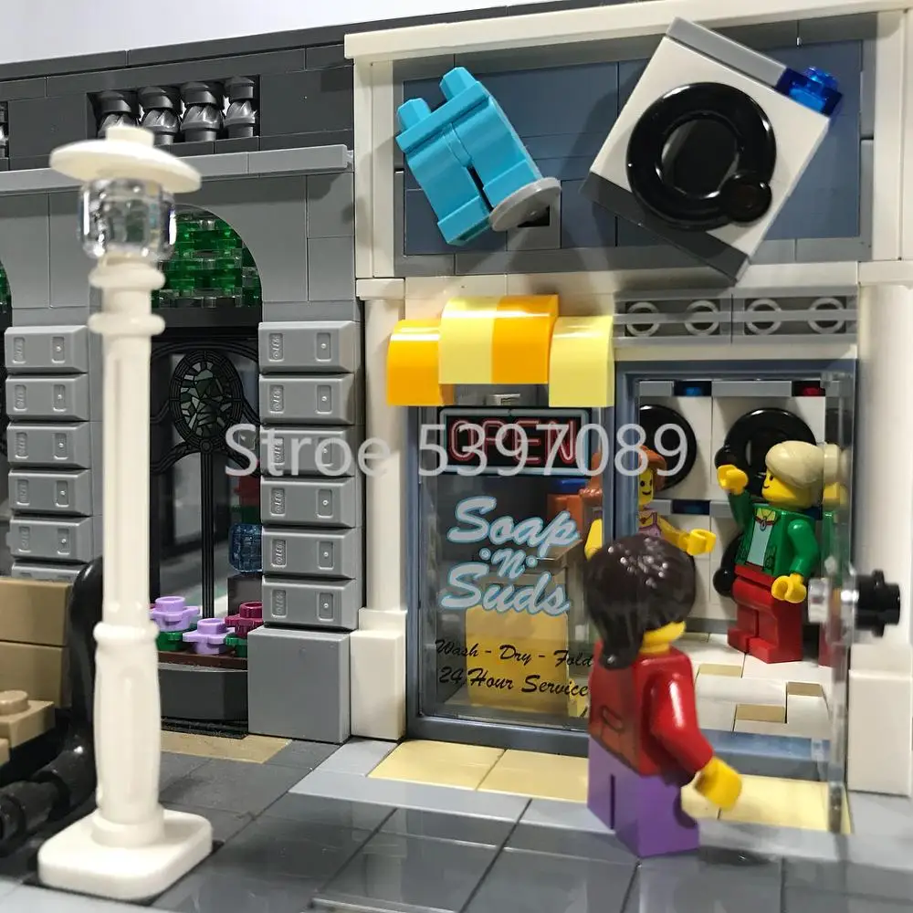Строительные блоки игрушки 15001 2413 шт. совместимые с Legoings кирпич банк СОЗДАТЕЛЬ