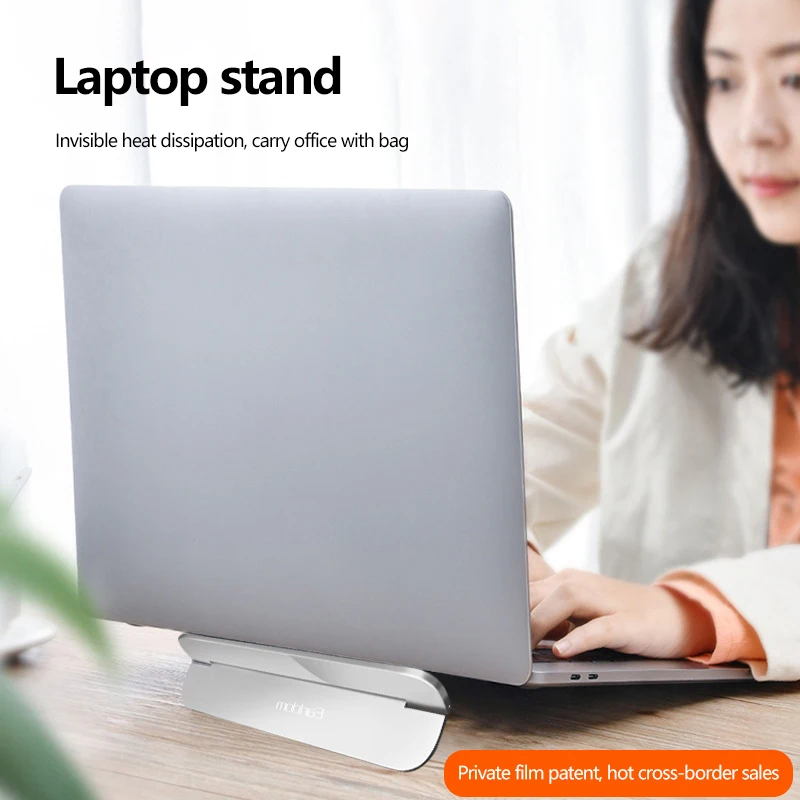 

Adjustable Foldable Laptop Stand For MacBook Air Pro Aluminum Laptop Riser Portable Notebook Stand For 11/13/17 Inch Laptop