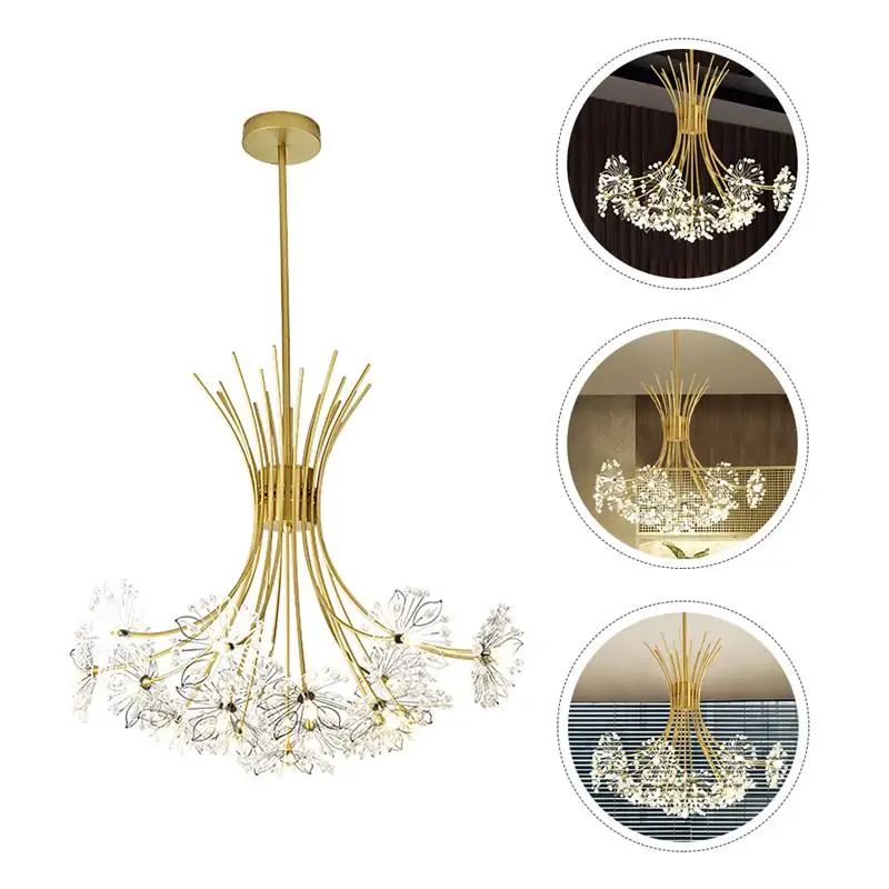 

1Pc Decorative Chandelier Indoor Chandelier Home Ceiling Light for Bedroom Dining Room