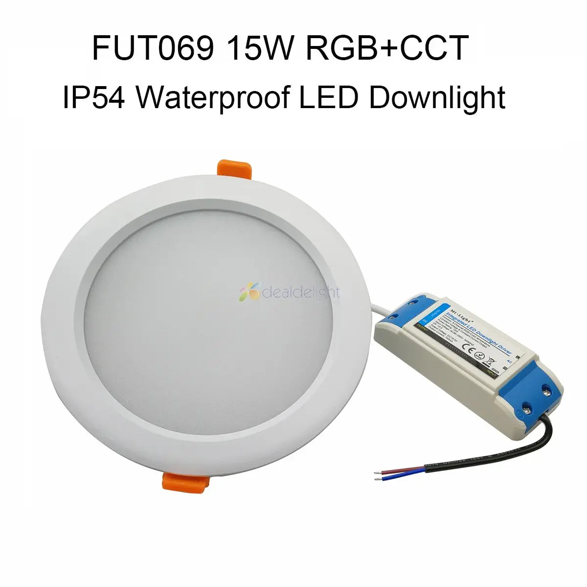 15W FUT069 MiBoxer, 6 Вт, 9 Вт, 12 Вт, 15 Вт, 18 Вт RGB+ CCT светодиодный вниз светильник светодиодный потолочный светильник с регулируемой яркостью FUT062 FUT063 FUT064 FUT065 FUT066 FUT068 FUT069 - Испускаемый цвет: 15W FUT069