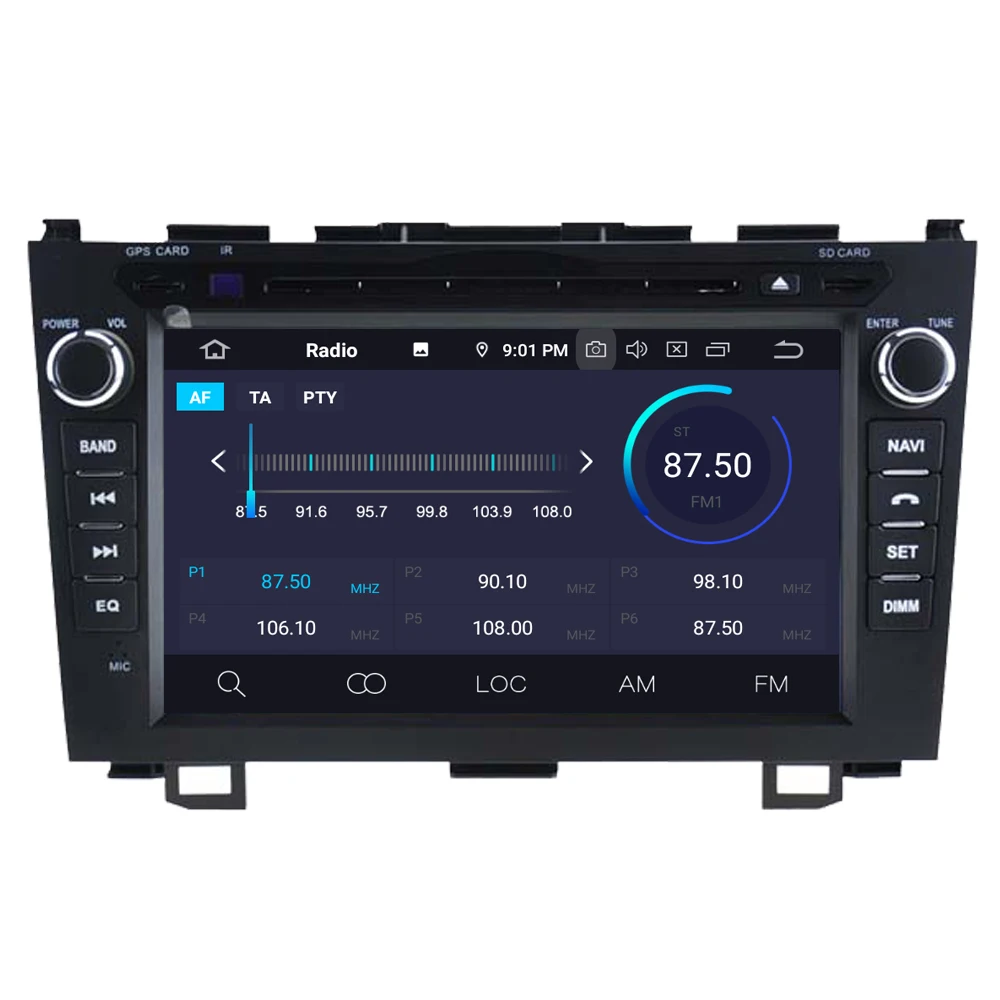 Автомобильный радиоприемник RoverOne DVD GPS для Honda детской Android 10 Восьмиядерный