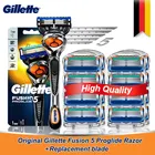 Мужская бритва Gillette Fusion 5, оригинальная бритва Proglide, подходит для безопасной мужской бритвы, со сменными ручными бритвенными лезвиями