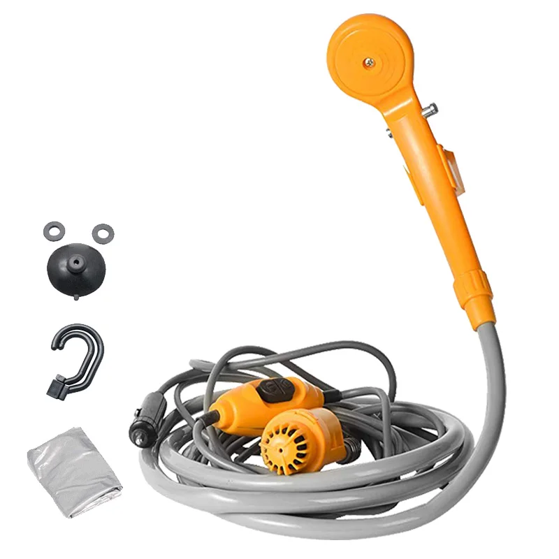 Переносной походный душ, набор, USB DC 12 V, Душ под давлением, походный, для путешествий, для автомобиля, для домашних животных