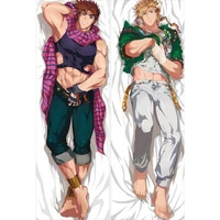 japanese anime jojos bizarre adventure hugging body jonathan dakimakura otaku cosplay bedding throw cushion pillow cover case