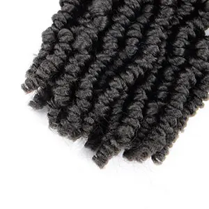 Короткие весенние вязаные крючком волосы боб для черных женщин 6 дюймов