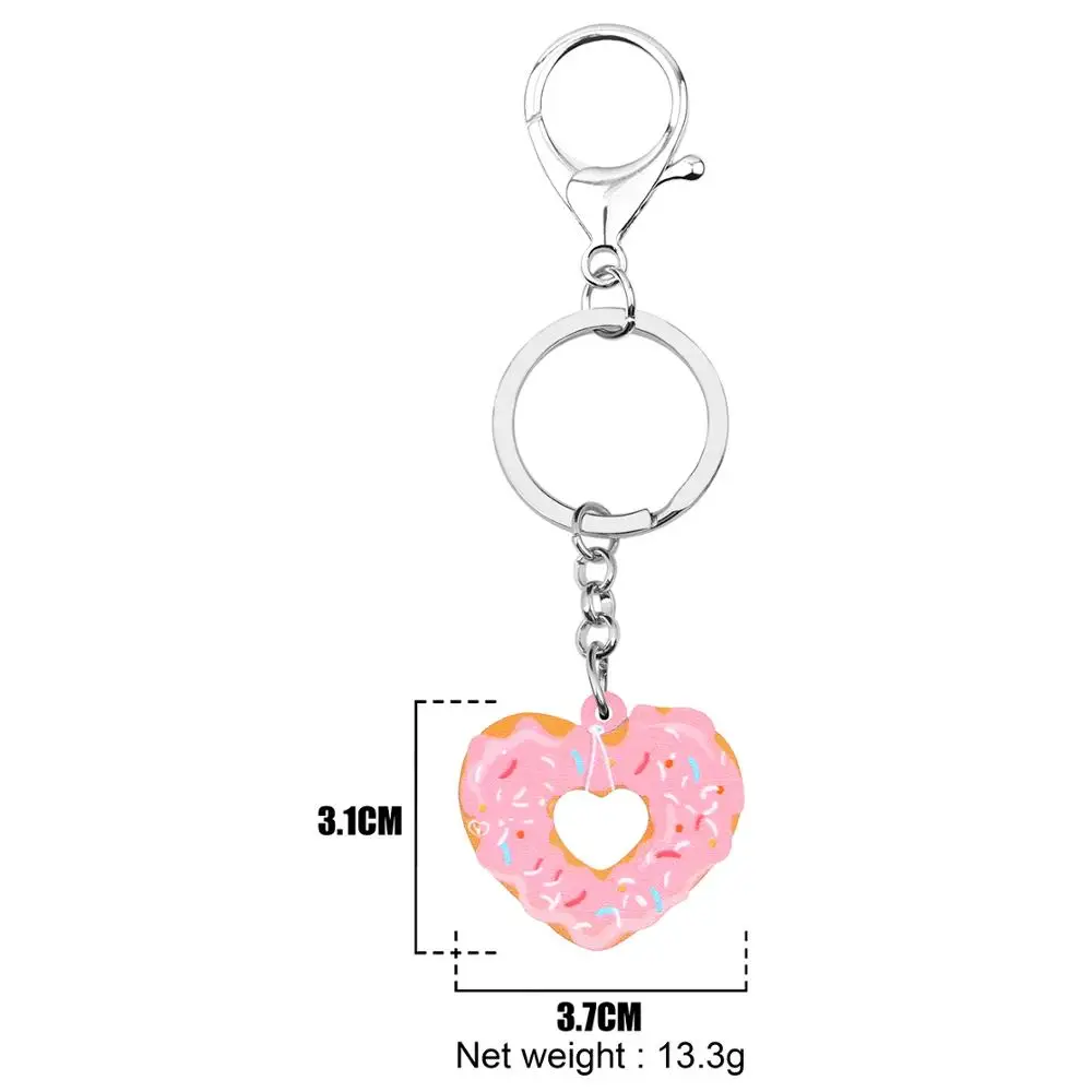 Акриловые брелки WEVENI для женщин и девушек подростковые украшения в виде аниме