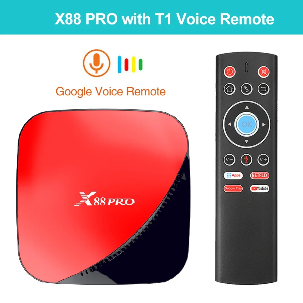 X88 Pro Смарт ТВ приставка Android 9,0 ТВ приставка 4 Гб ОЗУ 64 Гб 128 ГБ макс RK3318 USB3.0 H.265 Netflix Youtube ТВ приставка Android ТВ приставка 4K ТВ приставка