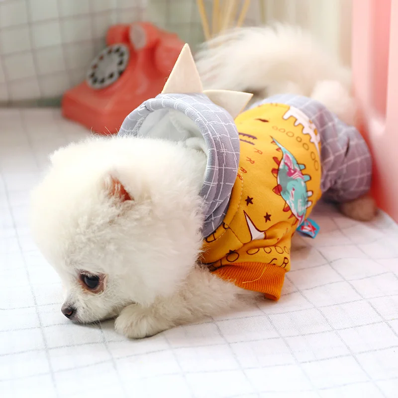 PETCIRCLE одежда для любимца Мишка Померанский Бишон маленькая собака осень и зима