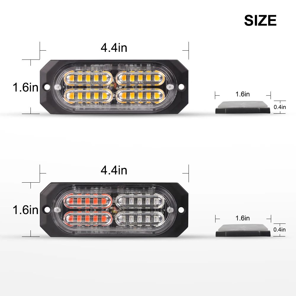 Nlpearl автомобильный светильник сборка 12V 24V мерцающий светодиодный аварийный для