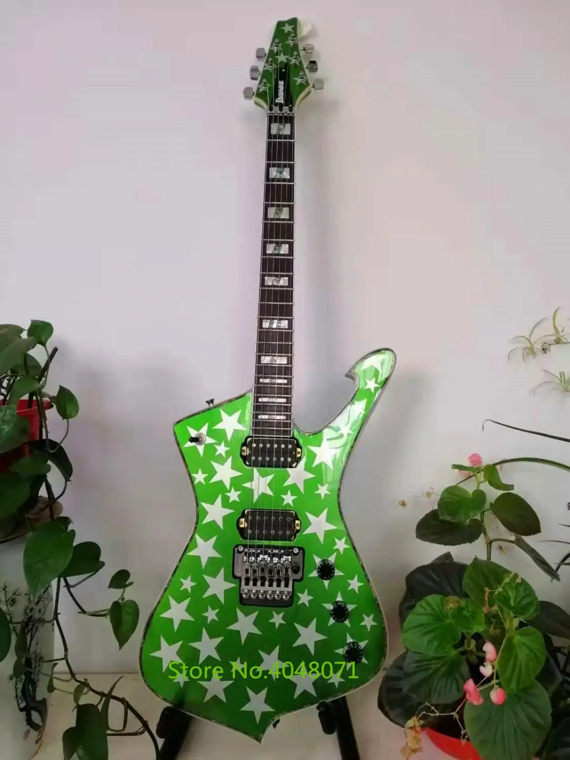 Free transportation, electric guitar ebony fingerboard, double pickup, guitar optional color, customizable