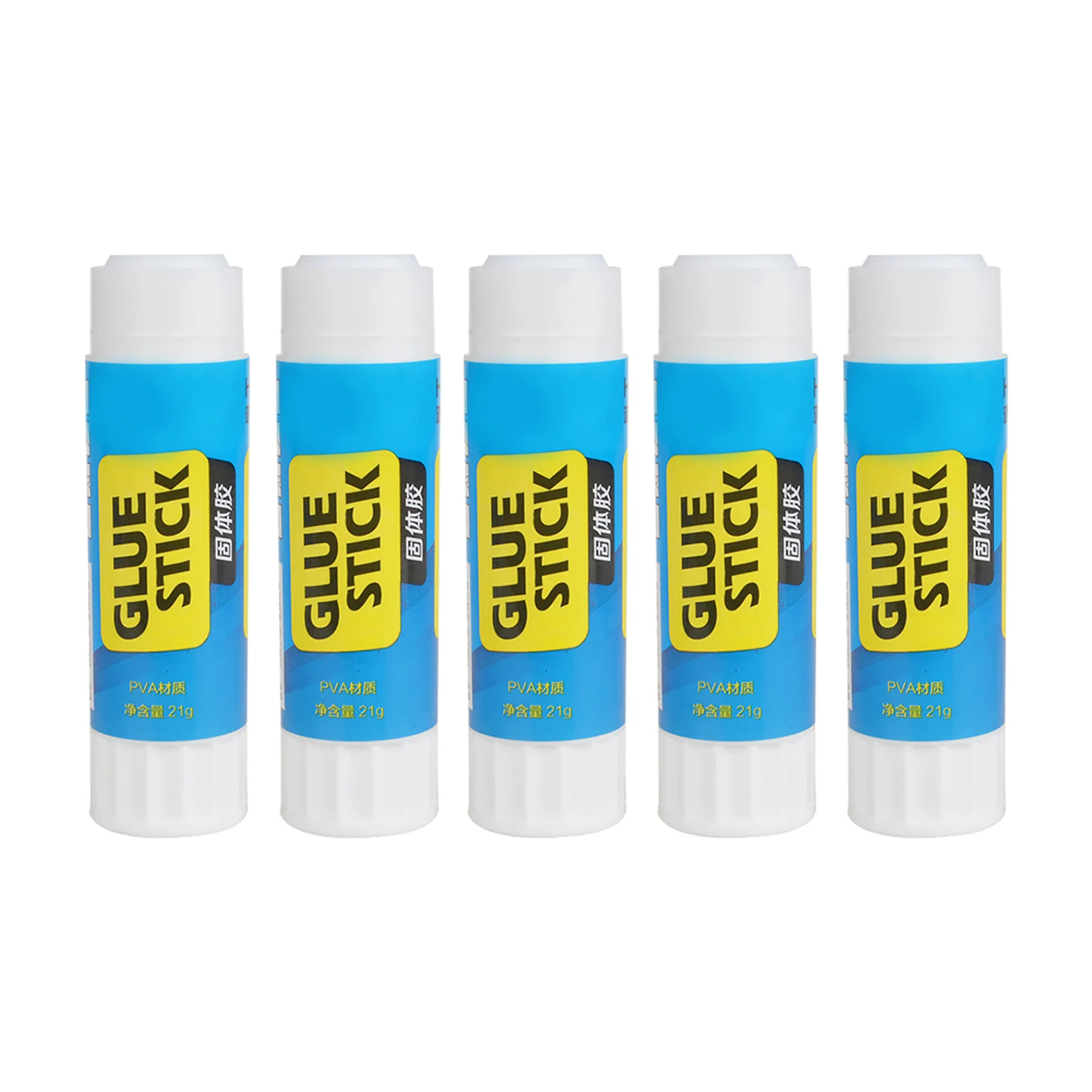 

5 шт. 21 г Портативный высокой вязкости для канцелярские принадлежности для школьников, студентов Многоцелевой ПВА обучения DIY Ремесло Искус...