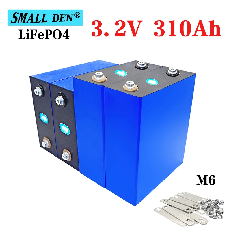 3 2 V 310Ah lifepo4 может быть объединены в 12V 24V перезаряжаемый аккумулятор для
