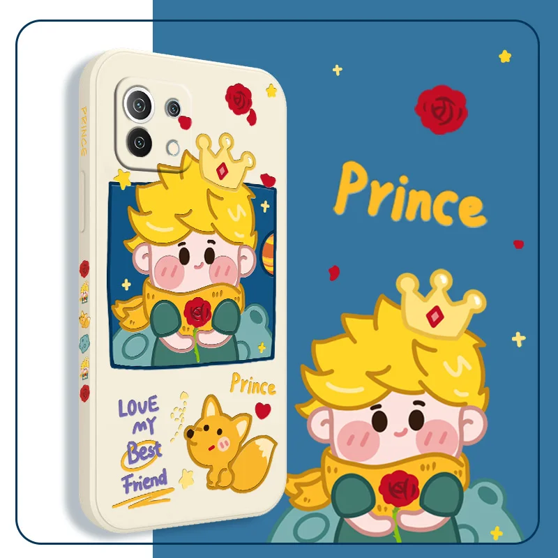 Apple Princess Portrait Phone Case For Xiaomi Mi 11 10T 10 lite 9T Note Redmi 9 8 8Pro 7 7Pro 9A K40 K30 Cover | Мобильные телефоны