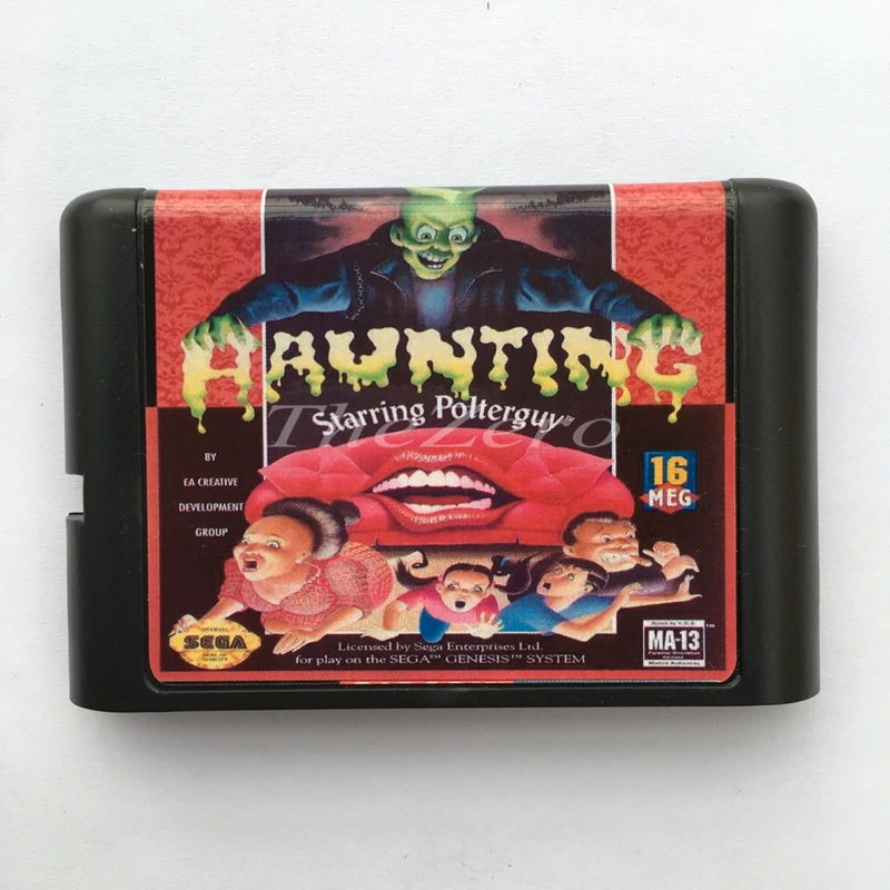 Paunting ЕС/японский оболочка для 16 бит карточная игра Genesis Системы Sega игры Mega