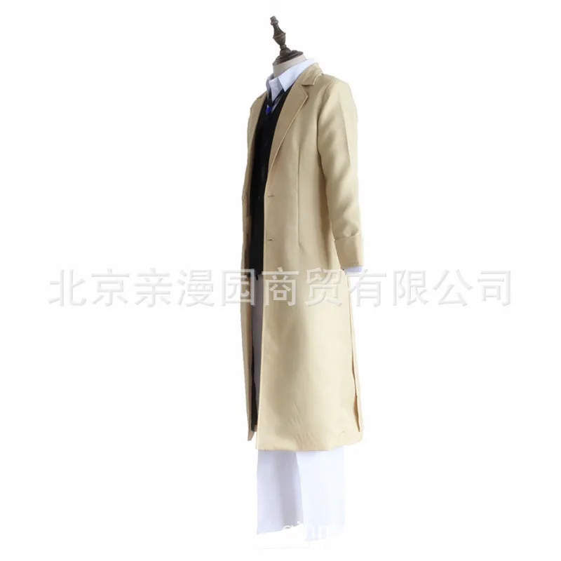 Ожерелье дазай Осаму аниме бродячие псы + жилет брюки тренчкот для Хэллоуина