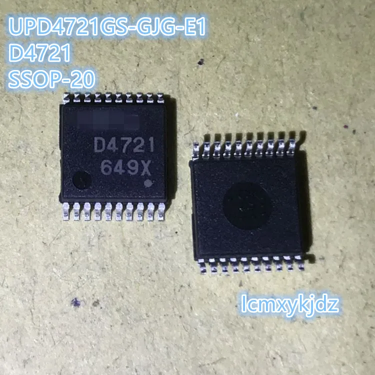 1 шт./лот UPD4721GS GJG E1 4721GS D4721 SSOP 20 новый оригинальный продукт быстрая