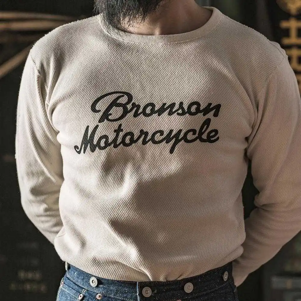 

Heavy Ultra Bronson Duty Waffle-Knit Long Sleeve Thermal T Shirts Undershirts