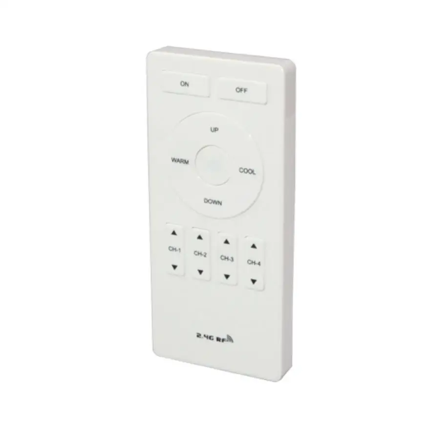 Новый с регулируемой яркостью Mi Light беспроводной 2 4G 4 зоны теплый белый (2700 K)