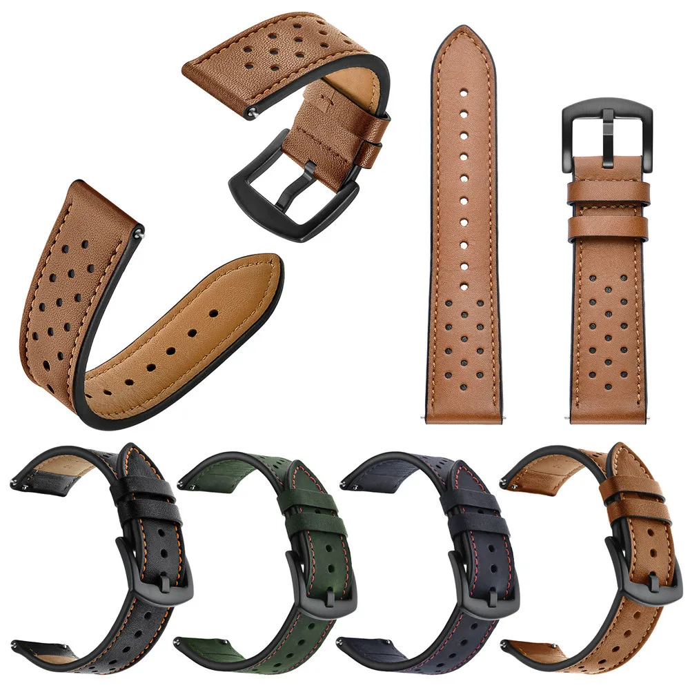 Кожаный ремешок для наручных часов браслет Amazfit Stratos Смарт-часы 2/2 S сменный