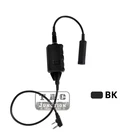 Радиоразъем FCS V20 PTT Comtac III RAC, тактическая гарнитура, стандартный адаптер KN6-U174U для MTP3150 PD780 XTS PRC148 152 BK