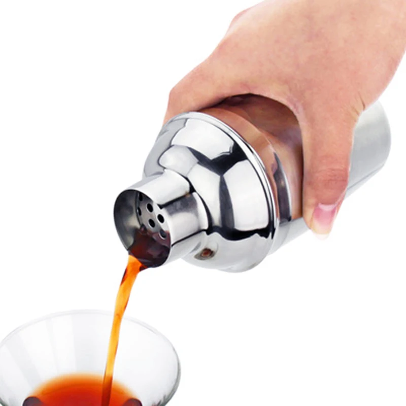 

Hand Shaker Cocktail Drink Mixer Professional Bartender 13Pcs 750ML/550ML Set With Rack Stand Cocktail Recipe