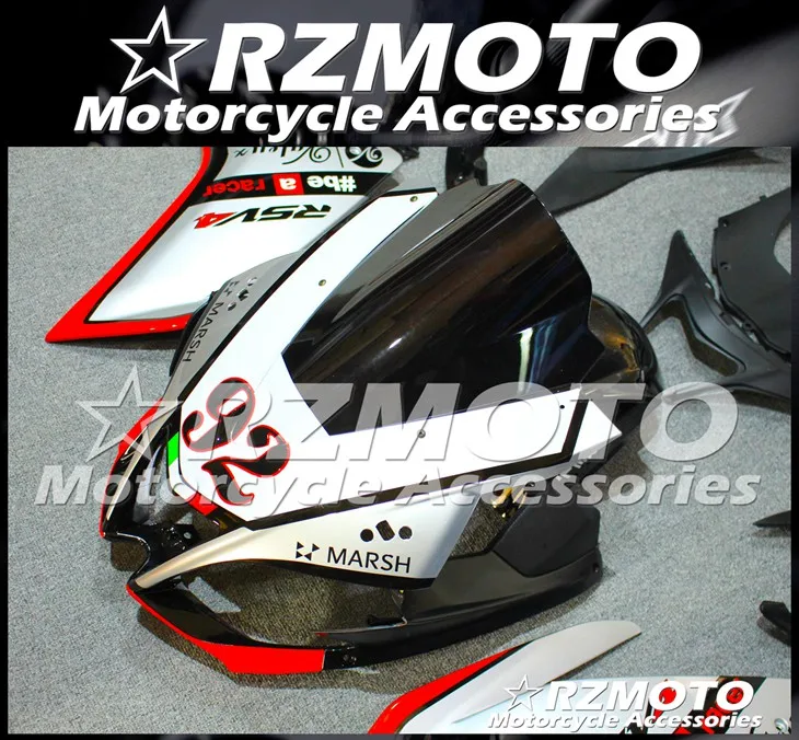 Мотоциклетный новый комплект обтекателей ABS для Aprilia RSV4 1000 2009 2010 2011 2012 2013 09 10 11 12 13 14