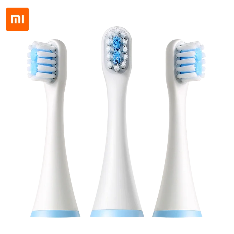 

Сменные головки для детской электрической зубной щетки Xiaomi Mitu, мягкая Сменная головка с мягкой резиновой головкой из ТПЭ, оригинал