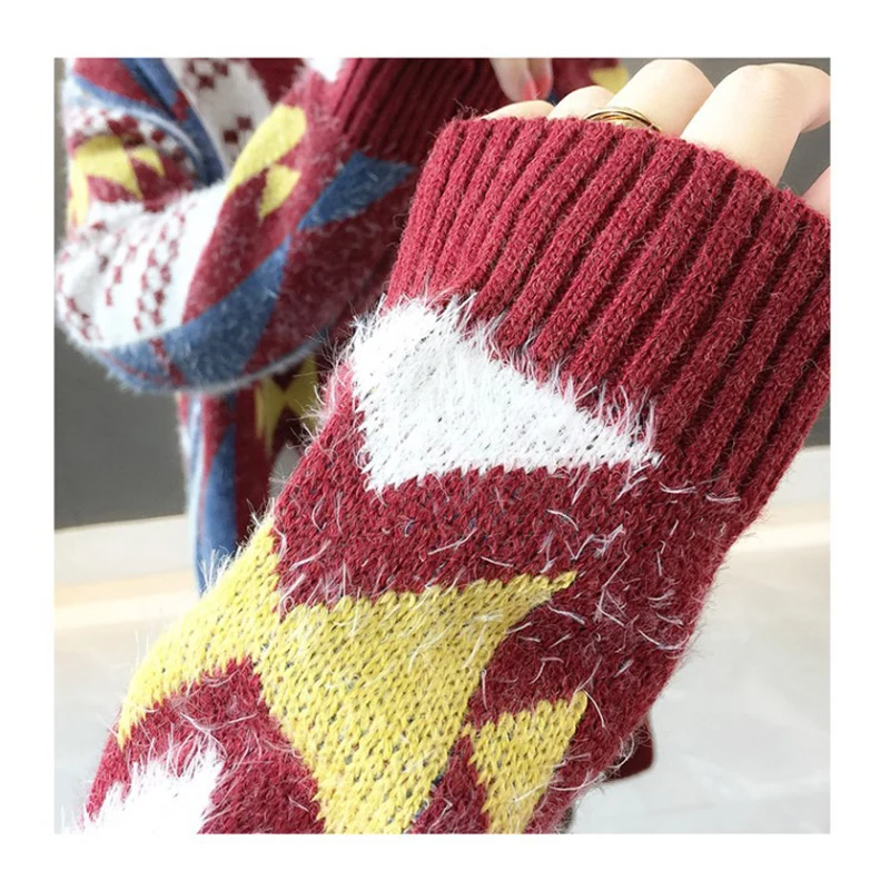 Shellsuning свитер женский осенний трикотажные длинные кардиганы Женская