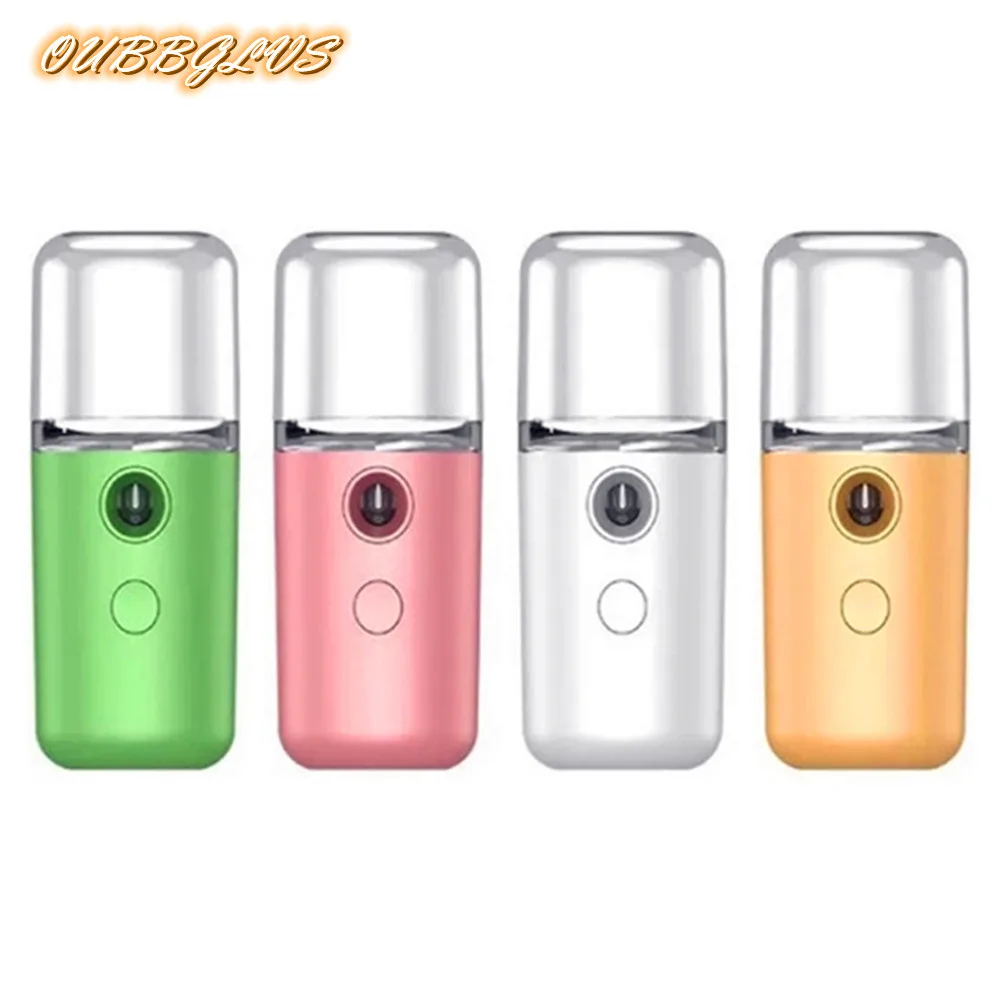 

Nano Spray Water Facial Steamer Replenishing Instrument Steamed Face Portable Cold Spray Humidifier Mini Facial Steam Machine