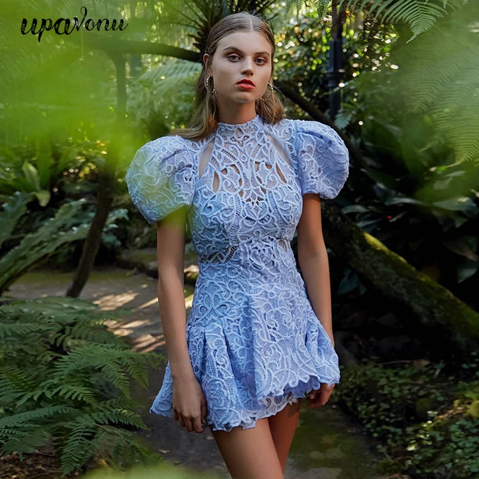 Женское кружевное платье элегантные вечерние платья синего черного и белого