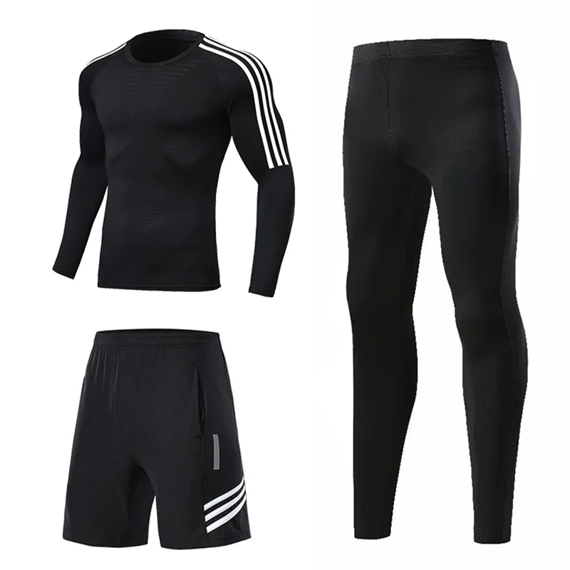 

Compression sport suits men sport sport sports quick drying running clothing sets joggers training gym fitness workout set