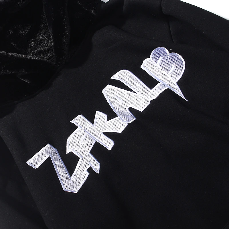 

Aolamegs Men's Oversized Hoodies Couple Simple Sweatshirts Rabbit Ears Hooded Pullover Autumn Long Sleeve High Street Streetwear