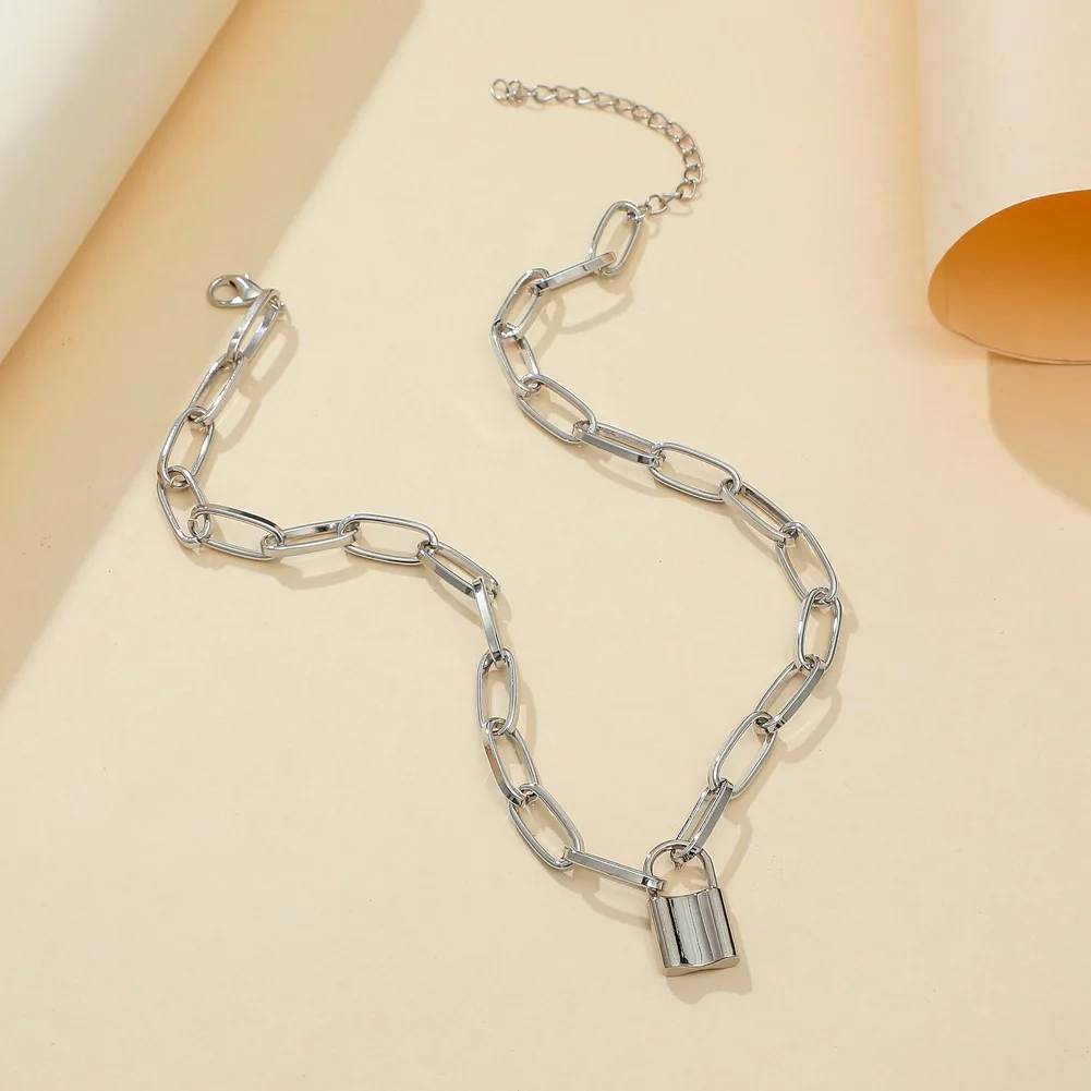 INS Европа и Америка крест границы xiang Ши pin Прохладный простой однослойный замок