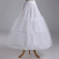 3 hoops petticoat bridal underskirt one layer netting adult wedding petticoat accessories