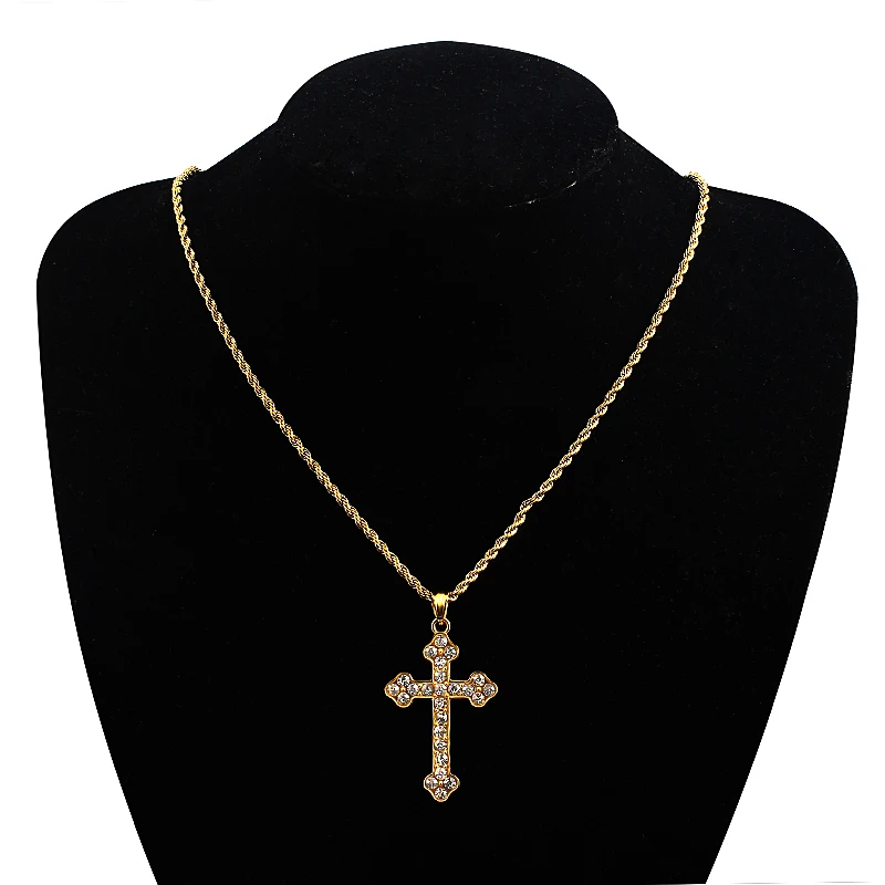 Женская цепочка из нержавеющей стали 316L Золотая витая Цепочка шириной 4 мм с