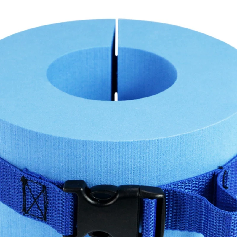 

Swimming Ankle Bands Set of 2 Foam Swim Aquatic Cuffs Water Aerobics Float Ring Blue Ankles Arms Belts for Swim Fitness
