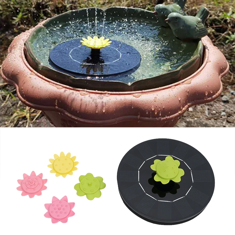 Усовершенствованный солнечный фонтан водяные фонтаны на солнечной