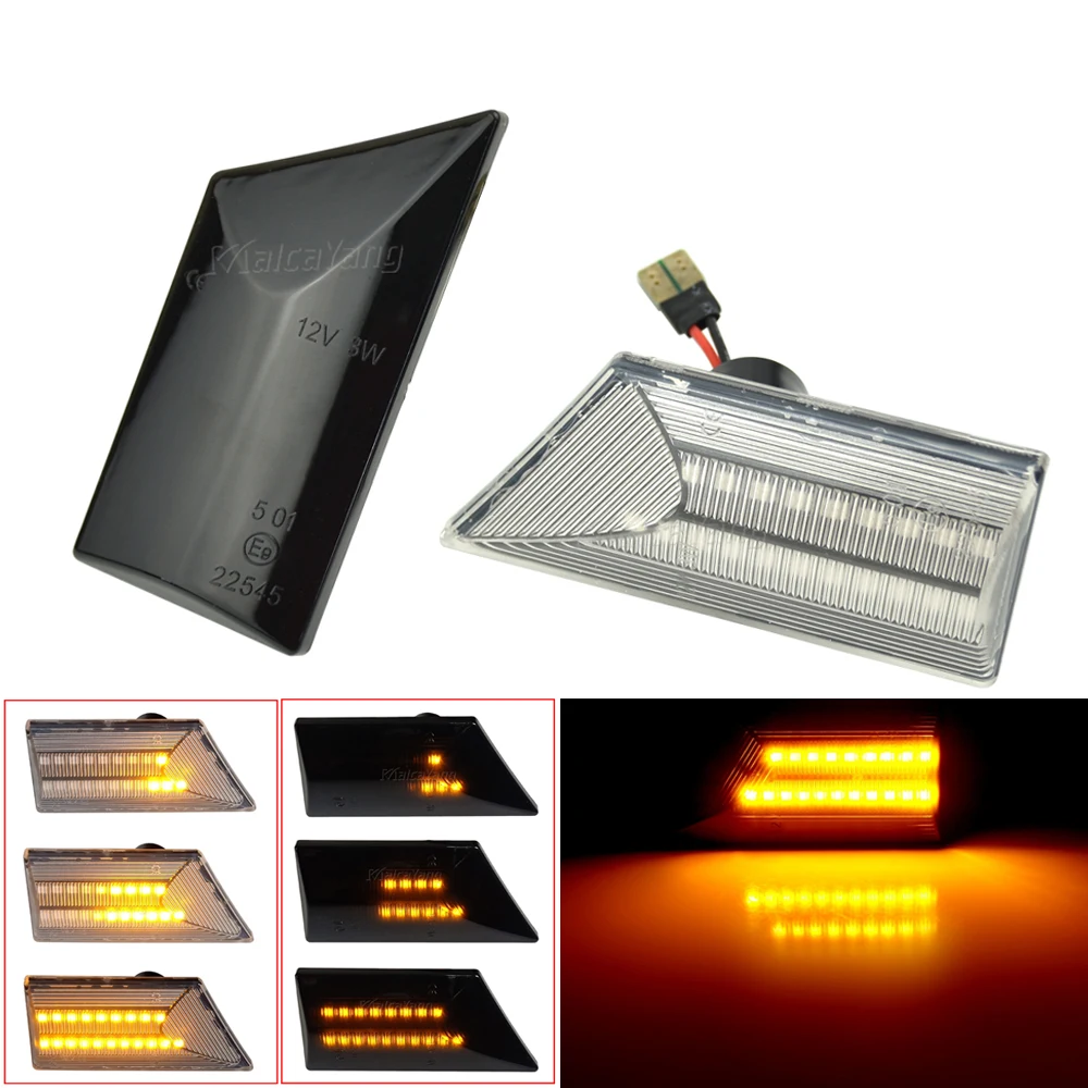 

Для Opel Vectra C 2002-2008 для Opel Vectra Signum 2003-2008 Светодиодный Боковой габаритный фонарь поворота светильник динамический ретранслятор сигнала индика...