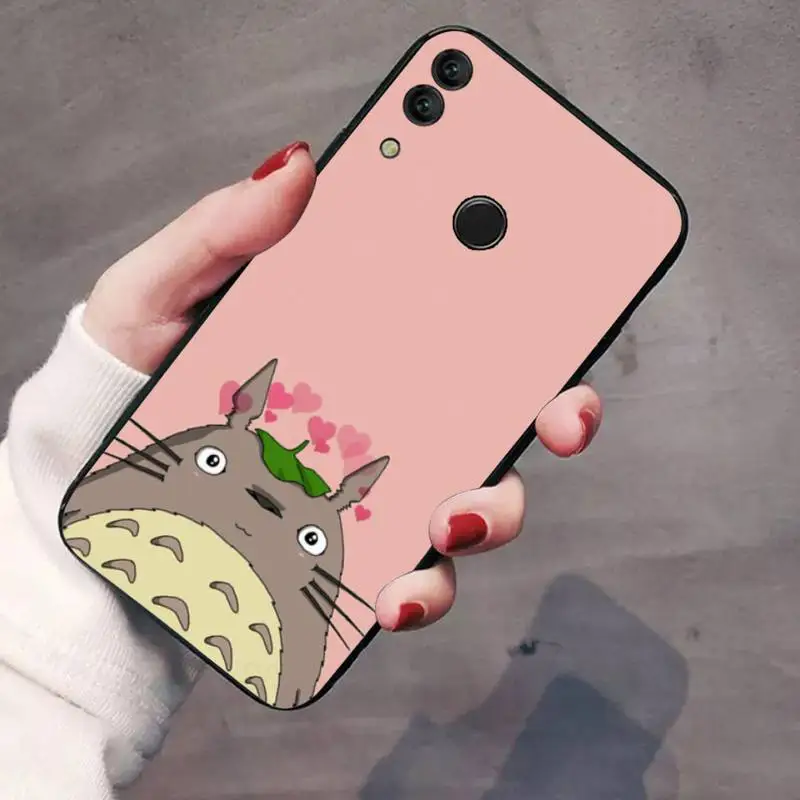 

Cartoon Studio Ghibli Totoro Phone Case For Huawei Honor 7C 7A 8X 8A 9 10 10i Lite 20 NOVA 3i 3e