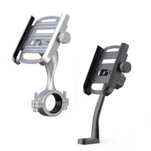 Aluminum Mountain Bike Motorcycle Phone Holder stand For Handlebar Mirror 4-6.7 inch Mobil phone Bicycle support Mount