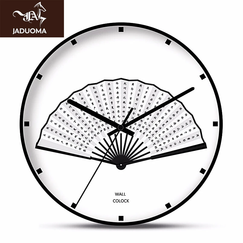 

JADUOMA 3D Wall Clock Circular Quartz Digital Wall Clock Abstract Big Wall Clock Modern Design For Living Room Home Decoration