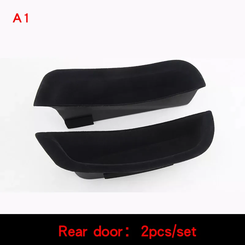 A1 Rear 2pcs Коробка для хранения двери для Mercedes w205 amg c63 w205 подлокотник для хранения mercedes c Класс w205 аксессуары Mercedes glc x253/amg купе - Название цвета: A1 Rear 2pcs