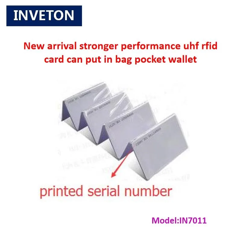 Система контроля доступа для удостоверения личности студента uhf rfid tag PVC
