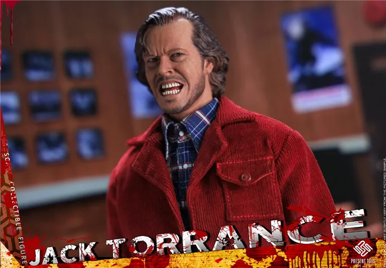 PRESENT TOYS PT-sp14 1/6 Scale Double Head Carving JACK TORRANCE Bad Killer Solider Movable Action Figure for Collection | Игрушки и
