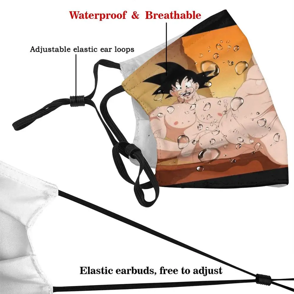 Моющаяся маска для рта с принтом бара Пылезащитная бабара геев Yaoi порно Хардкор